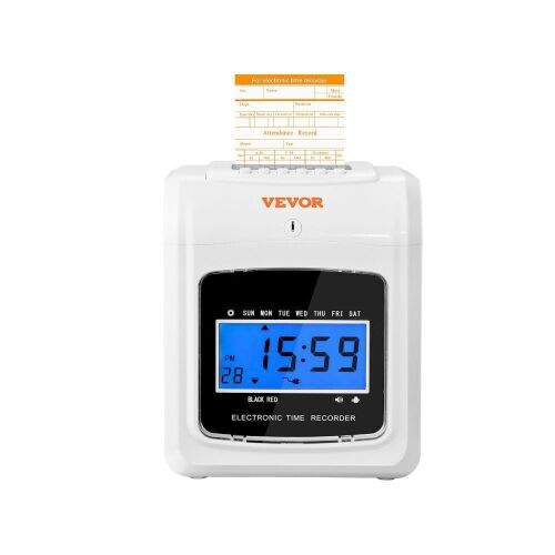 VEVOR Electronic Punch Time Clock  - Lot 259