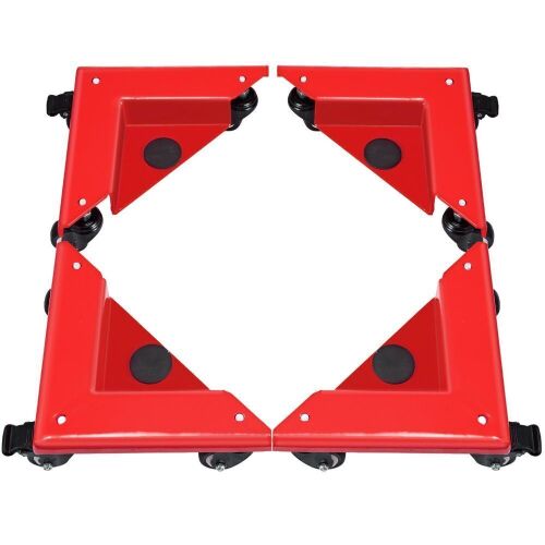 VEVOR Safe Dolly 3 Wheel, 1 Locking & 2 Swivel, Corner Mover 1380 Lbs Load Capacity - Lot 715