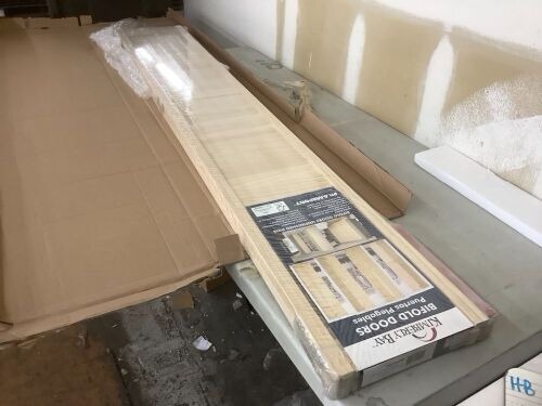 Kimberly Bay Bifold Door Unfinished Pine - Lot 749