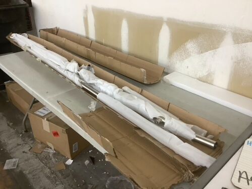 DIYHD Sliding Library Ladder Hardware Rolling Track - Missing Hardware  - Lot 738