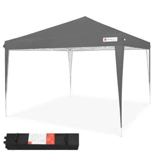 Outdoor Portable Pop Up Canopy Tent w/ Carrying Case, 10x10ft  - Lot 506