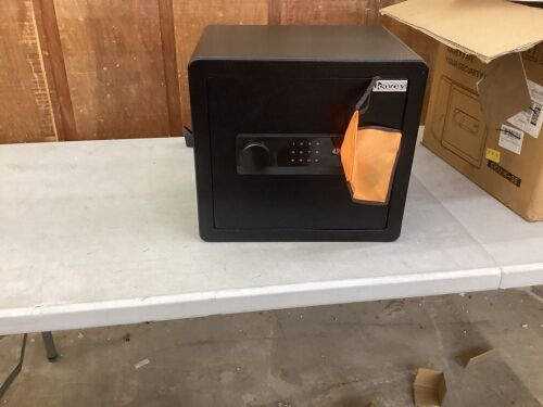Kavey K-35 Home Safe w Digital Touch Screen Keypad Alarm System - Lot 523