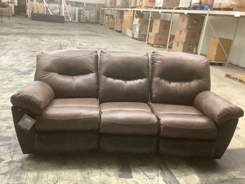 Follett Reclining Sofa - Needs Repair  - Lot 678