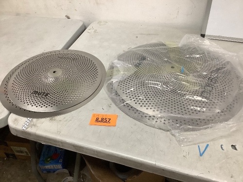 Mute Cymbal Set Low Volume Cymbal Pack  - Lot 8857