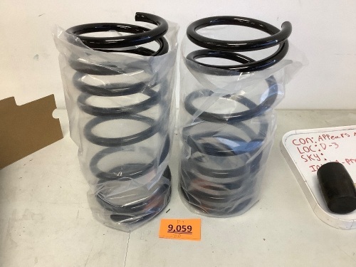 A- Premium coil Spring For Unknown Vehicle - Lot 9059