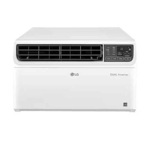 LG 12,000 BTU Dual Inverter Smart Window Air Conditioner, Cools 550 Sq. Ft. with Remote, Wi-Fi Enabled - Lot 337