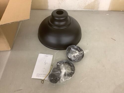 Black Pendant Light  - Lot 700