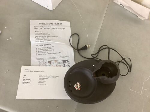 Pet Water Fountain  - Lot 701