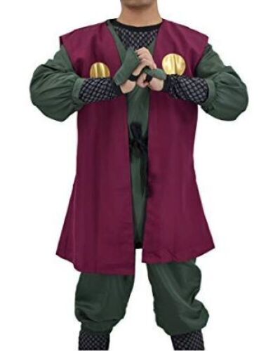 DAZCOS Jiraiya Anime Cosplay Costume, Adult Small - Lot 704