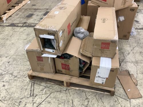 Pallet of Uninspected Artificial Christmas Trees  - Lot 629