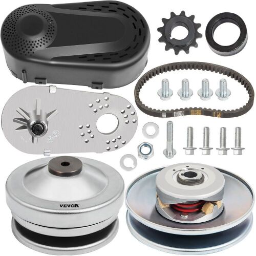 Go Kart Torque Converter Kit CVT Clutch 1" 10T #40/41 12T #35 Replaces Comet TAV2 Manco (Comes with 2 Sprocket 1x 12 Tooth 35 & 1x10 tooth 40/41) - Lot 739