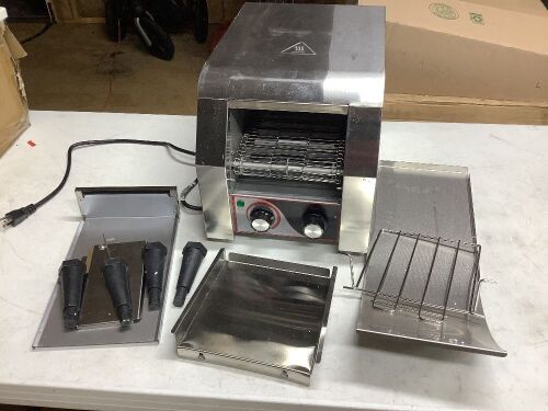 VEVOR Commercial Conveyor Toaster - For Parts or Repair, Conveyor Doesn't Work  - Lot 600