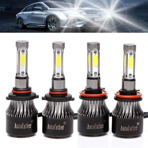 9005 H11 LED Headlight High Beam/Low Beam Combo Set for Chevy Silverado 1500/2500 HD / 3500 HD (2008-2015) - Lot 336