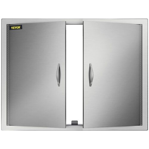 VEVOR BBQ Double Access Door 31W x 24H Inch - Lot 453