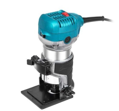 Variable Speed Compact Router 1.25HP with Fixed Base, Plunge Base and Tilt Base, Max Torque 30,000RPM  - Lot 501