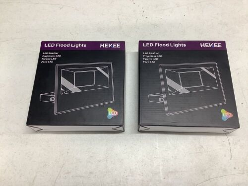 Lot of (2) LED Flood Lights  - Lot 156