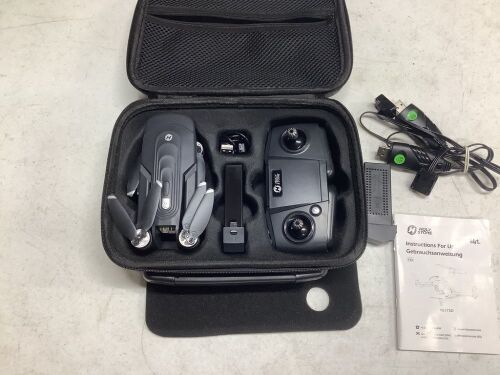 Holy Stone GPS Drone with 4K Camera, Auto Return, Follow Me, Brushless Motor, Circle Fly, Waypoint Fly, Altitude Hold, Headless Mode, 46 Mins Long Flight  - Lot 153