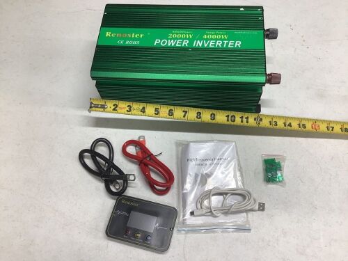 Renoster 2000W Power Inverter  - Lot 163