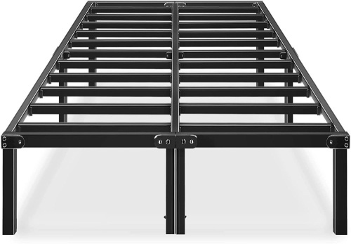 HAAGEEP 14" Metal Platform Bed Frame, Full   - Lot 527