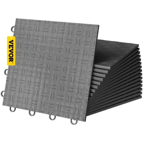 VEVOR 12"x12" Interlocking Garage Floor Covering Tiles, 50pcs - Lot 198