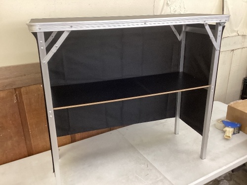 Collapsible Display Table w/ Carry Case - Small Chip on Top  - Lot 267