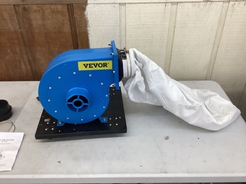 1HP 537 CFM Wheeled Jet Dust Collector - Will Not Power On, For Parts/Repair  - Lot 295