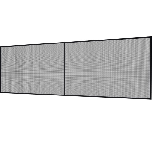 VEVOR Garage Door Screen 5.8 lbs Heavy-Duty Fiberglass Mesh for Quick Entry with Self Sealing Magnet and Weighted Bottom, 18 x 7 ft  - Lot 299