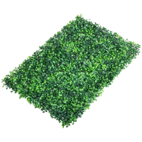 VEVOR 24"x16" Artificial Boxwood Hedge Wall Panels, 12pcs - Lot 318