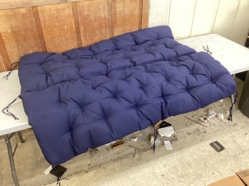 Outdoor Swing Bench Cushion  - Lot 319