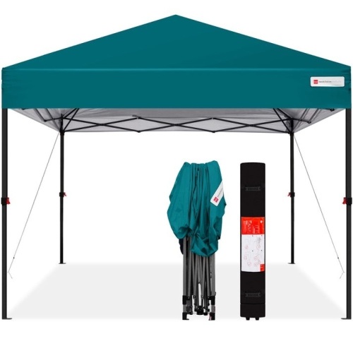 One-Person Setup Instant Pop Up Canopy w/ Wheeled Bag - 10x10ft  - Lot 207