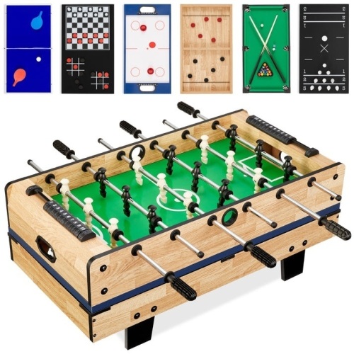 11-in-1 Combo Game Set w/ Ping Pong, Foosball, Air Hockey, 5 Storage Bags  - Lot 680