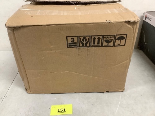 Set of Two Blacked Out Tail Lights For Unknown Vehicle - Lot 151
