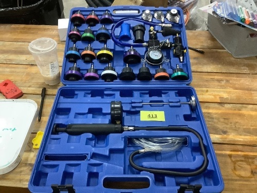 Radiator Pressure and Cooling System Tester - Lot 413