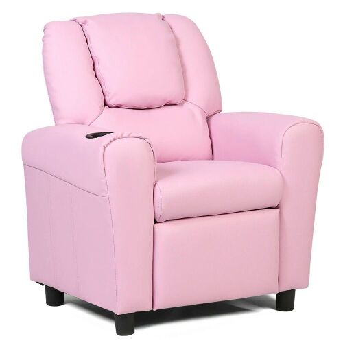 Kids Recliner Chair with Cup Holder - Lot 251