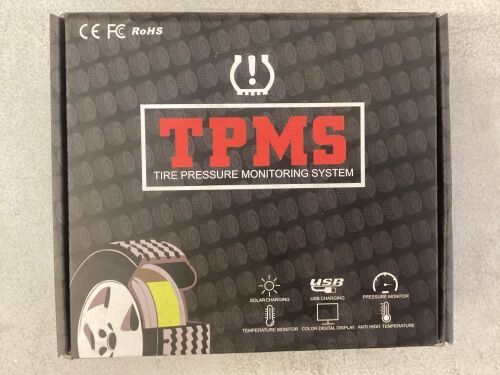 Solar Tire Pressure Monitoring System  - Lot 489