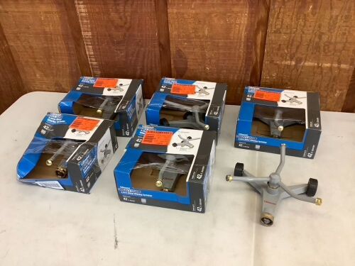 Lot of (6) Gilmour 3 Arm Whirling Sprinkler - Lot 545