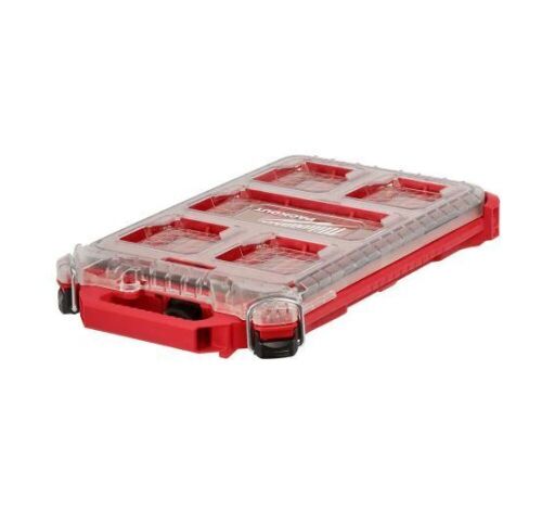 Milwaukee PACKOUT 5-Compartment Low-Profile Small Parts Organizer, 2 Pack  - Lot 513