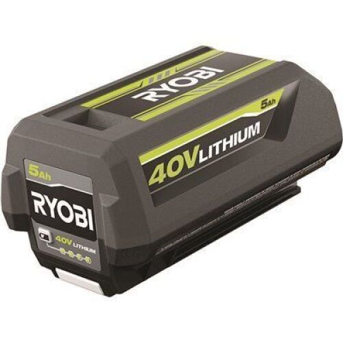 RYOBI 40V Lithium-Ion 5.0 Ah Battery - Lot 556