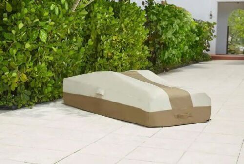 Hampton Bay Chaise Outdoor Patio Cover - Lot 226