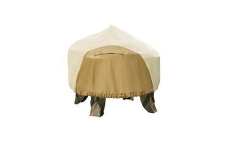 Hampton Bay 30 in. Round Outdoor Patio Fire Pit Cover - Lot 585