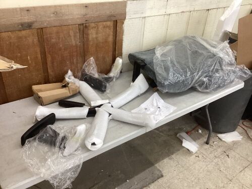 CLATINA Ergonomic Big and Tall Upholstered Executive Office Chair - Missing Hardware  - Lot 463