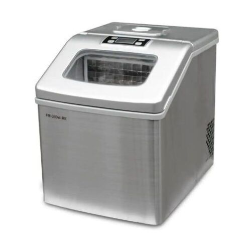 Frigidaire 40 lb. Freestanding Ice Maker in Stainless Steel - Lot 83