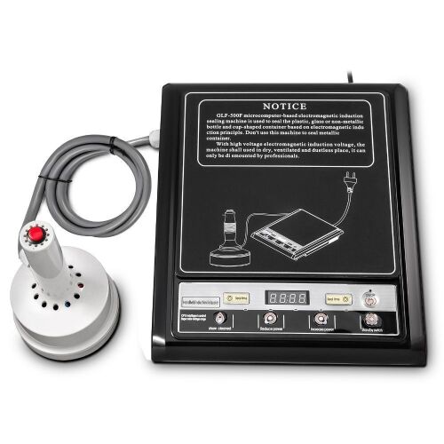 800-1200W Handheld Induction Sealer Portable Sealing Machine Microcomputer-based - Lot 672
