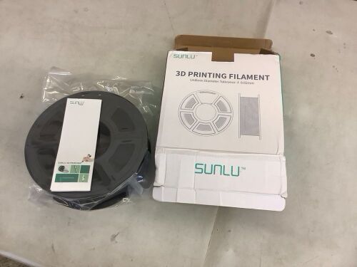 Sunlu 3D Printing Filament Black  - Lot 663