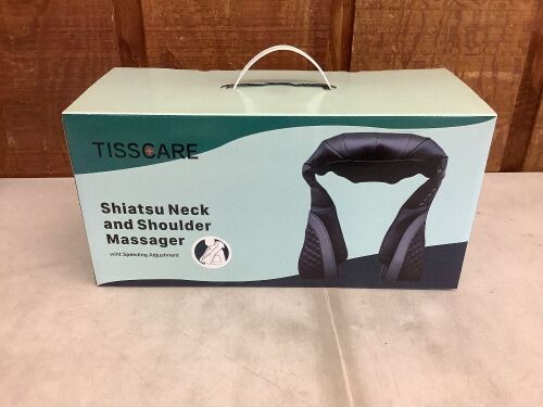 TISSCARE Shiatsu Neck & Shoulder Massager  - Lot 119