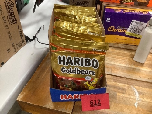 Box Of Haribo Gold Bear Gummy Bears - Lot 612