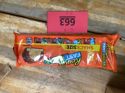 Box Of Reese's Fast Breaks(24 Count) - Lot 663