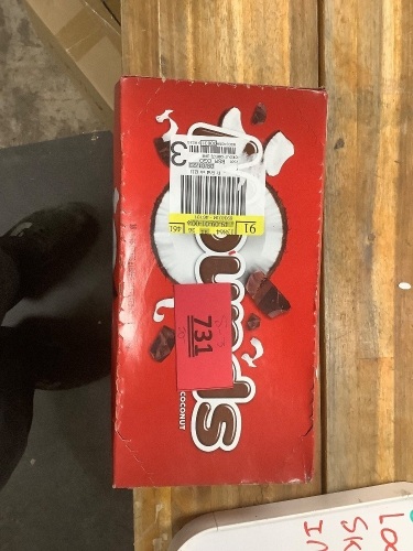 Box Of Mound Bars(36 Count) - Lot 731