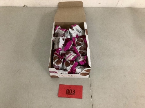 Box Of 36 Russell Stover Chocolate truffels - Lot 803