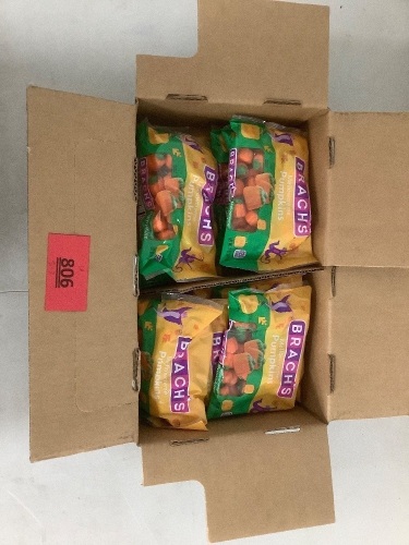 Box Of 12 Bags Of Brachs Mellowcreme Pumpkins - Lot 806